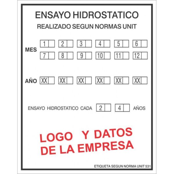 Etiquetas extintor en general - Imagen 2