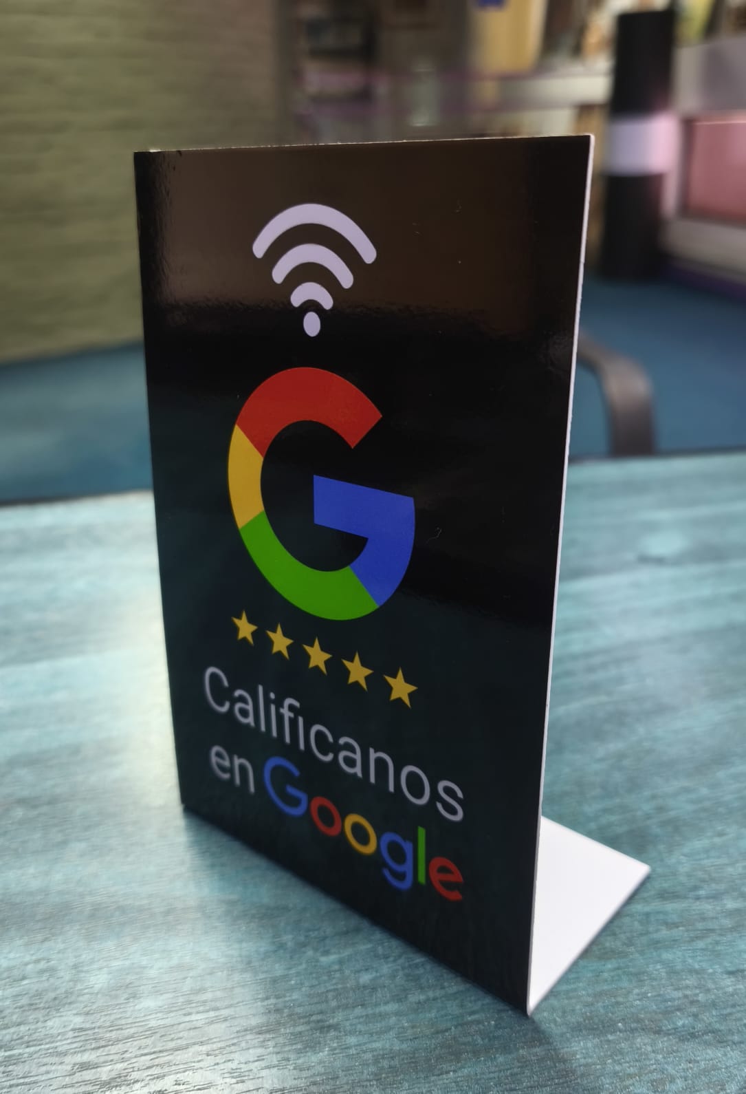 Display con NFC - Reseñas Google - Imagen 2